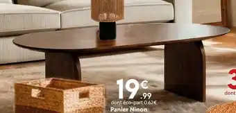 Maxi Bazar Table basse Isana offre