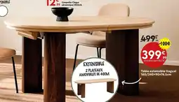 Maxi Bazar Table extensible Itaguai offre