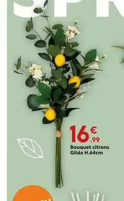 Maxi Bazar Bouquet citrons Gilda offre
