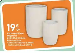 Maxi Bazar Cache-pot Elene magnésie offre