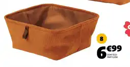 Gifi Panière velours offre