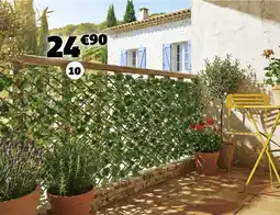 Gifi Treillis extensible feuillage osier offre