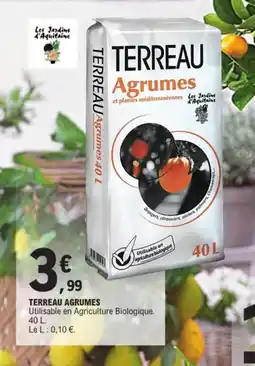 E.Leclerc Terreau agrumes offre