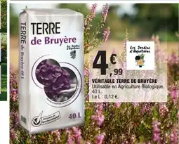 E.Leclerc Véritable terre de bruyère offre