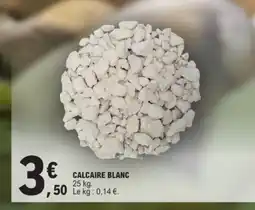 E.Leclerc Calcaire blanc offre