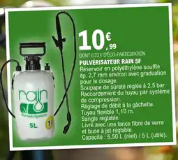E.Leclerc Pulvérisateur rain 5f offre