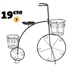 Gifi Porte plante vélo offre
