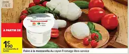 Carrefour Foire à la mozzarella offre