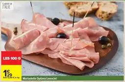 Carrefour Mortadella Optima Leoncini offre