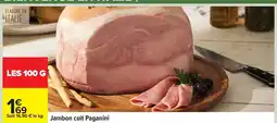 Carrefour Jambon cuit Paganini offre