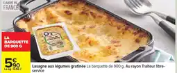 Carrefour Lasagne aux légumes gratinée offre