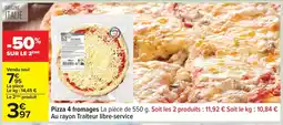 Carrefour Pizza 4 fromages offre