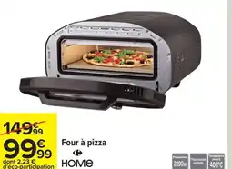 Carrefour Four à pizza offre
