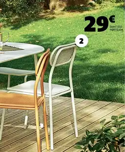 Gifi Chaise faro offre