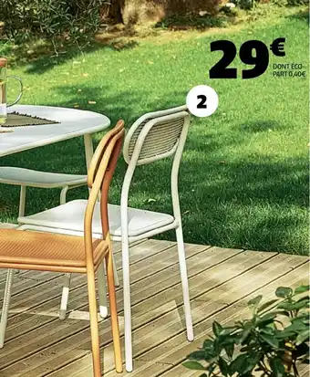 Gifi Chaise faro offre