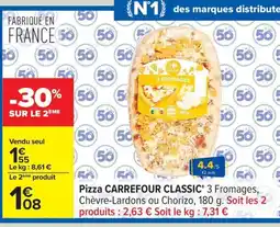 Carrefour CARREFOUR CLASSIC Pizza offre