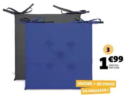 Gifi Galette de chaise bicolore offre