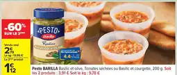 Carrefour BARILLA Pesto offre