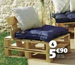 Gifi Coussin palette offre