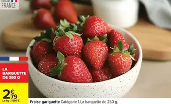 Carrefour Fraise gariguette offre
