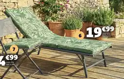 Gifi Coussin bain de soleil offre