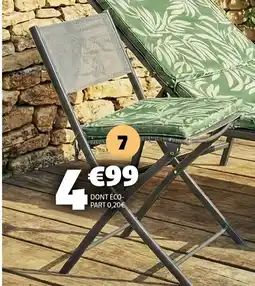 Gifi Galette de chaise offre