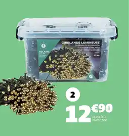 Gifi Guirlande solaire offre