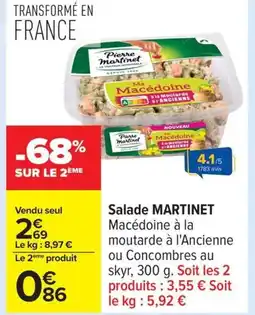 Carrefour MARTINET Salade offre