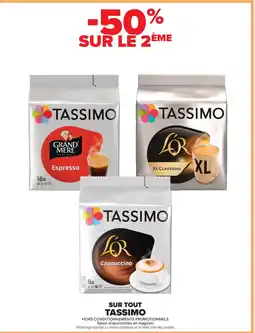 Carrefour TASSIMO Sur tout offre