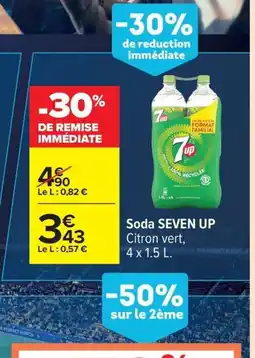 Carrefour SEVEN UP Soda offre