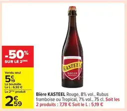 Carrefour KASTEEL Bière offre
