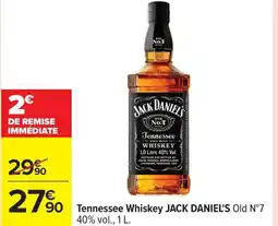 Carrefour JACK DANIEL'S Tennessee Whiskey offre