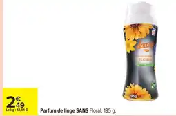 Carrefour SANS Parfum de linge offre