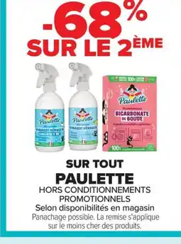 Carrefour PAULETTE Sur tout offre