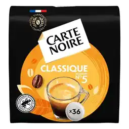 Carrefour Market Carte noire dosettes de café offre