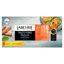 Carrefour Market Labeyrie truite fumée offre spéciale offre