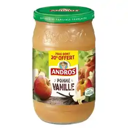 Carrefour Market Andros compote offre