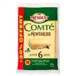 Carrefour Market Président comté le montarlier a.o.p offre