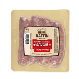 Carrefour Market Henri raffin véritables diots de savoie offre