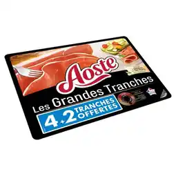 Carrefour Market Aoste jambon sec grandes tranches offre