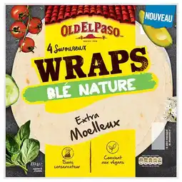 Carrefour Market Old el paso wrap extra moelleux offre