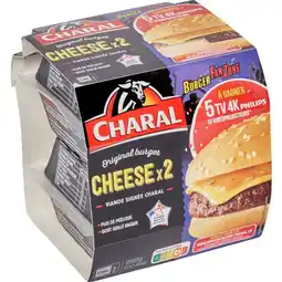 Carrefour Market 2 cheeseburgers charal offre