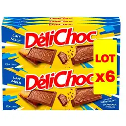 Carrefour Market Délichoc biscuits lot de 6 offre
