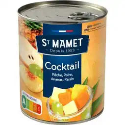 Carrefour Market St mamet fruits au sirop offre