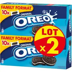Carrefour Market Oreo biscuits format familial lot de 2 offre