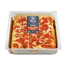 Carrefour Carrefour 30 toasts focaccia tomates cerises offre