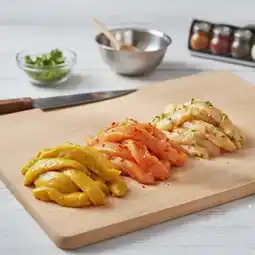 Carrefour Sans trio d'émincés de volaille marinés offre