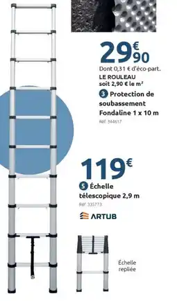 Mr Bricolage Échelle télescopique offre