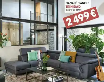 H&H Canapé d'angle trinidad offre