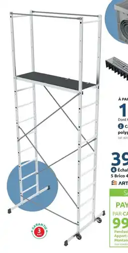 Mr Bricolage Échafaudage modilium 5 brico artub offre